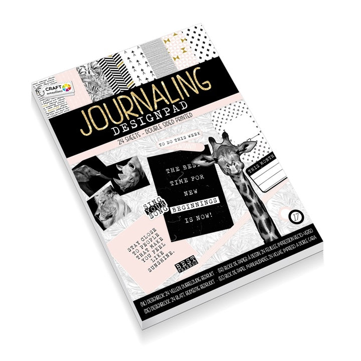 Διακομητικό σετ για scrapbooking - 24 φύλλα - black