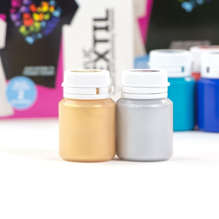 ROSA Ακρυλικά χρώματα για υφάσματα 12x20 ml