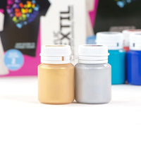 ROSA Ακρυλικά χρώματα για υφάσματα 12x20 ml