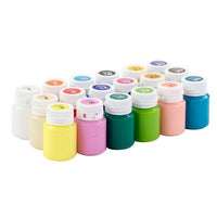 ROSA Ακρυλικά χρώματα για υφάσματα 18x20 ml