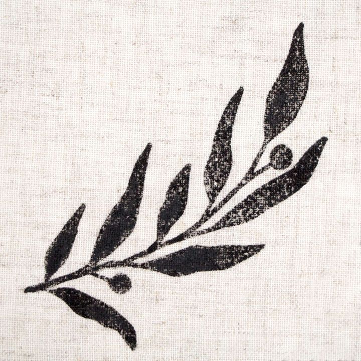 Ξύλινη σφραγίδα ROSA TALENT No. 1 Βοτανικός 6x13.5 cm