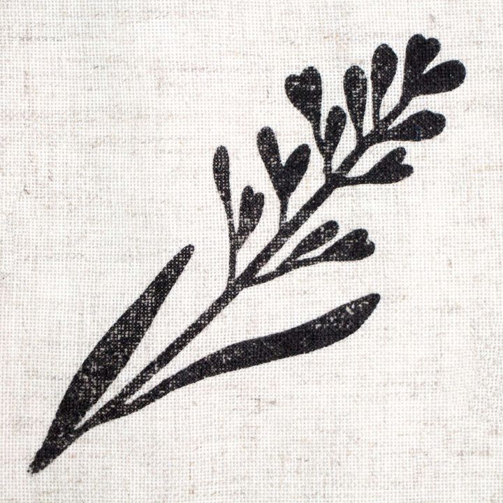 Ξύλινη σφραγίδα ROSA TALENT No. 4 Botanical 5x13 cm