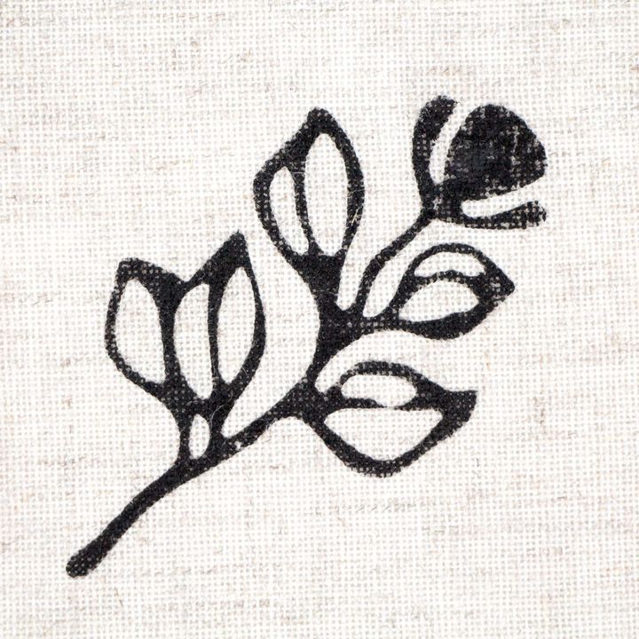 Ξύλινη σφραγίδα ROSA TALENT No. 13 Βοτανικός 4.6x8 cm