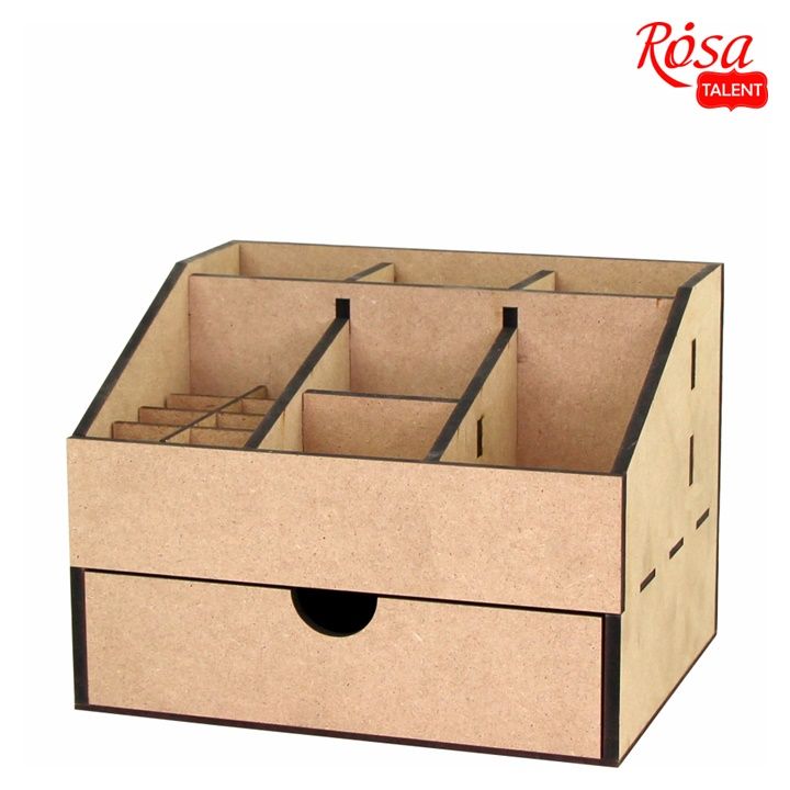 Οργανωτής MDF με 1 συρτάρι ROSA TALENT 22.5x18x16.5 cm