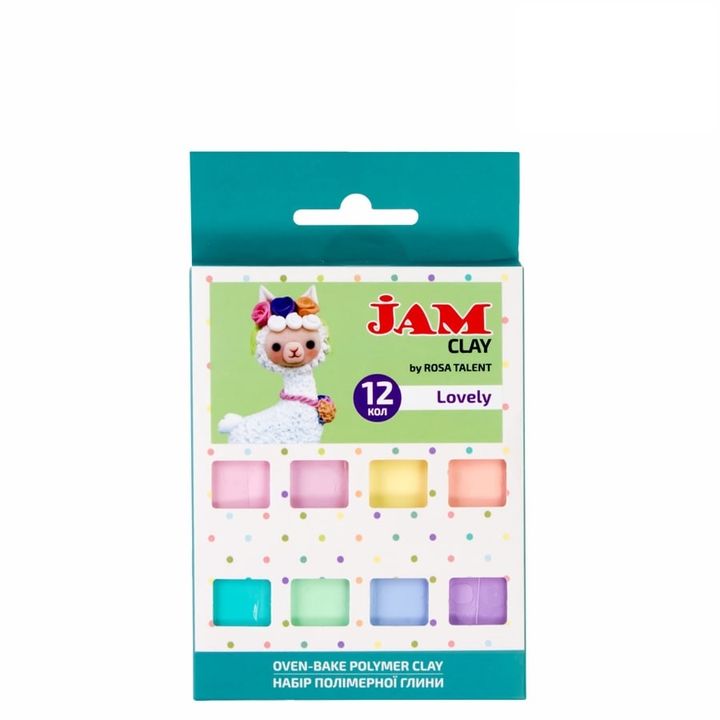 Πηλός πολυμερούς Rosa Talent - σετ Lovely 12 x 20 g