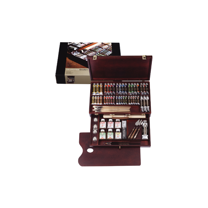 Λαδια ζωγραφικης Rembrandt box excellent / 41 χρωματα + εργαλεια