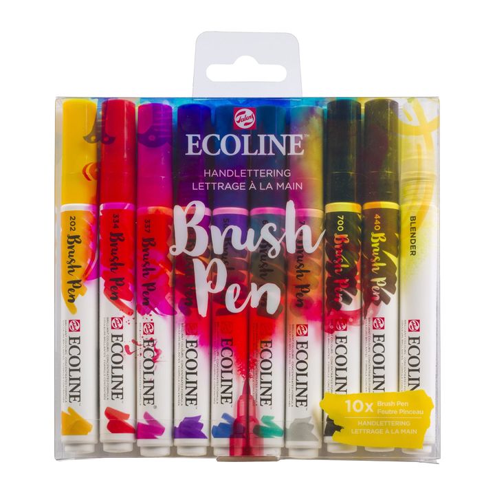 Στυλό ακουαρέλας Ecoline Brush Pen Hand Lettering