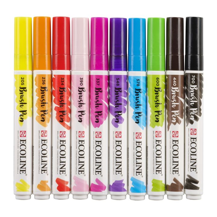 Στυλό ακουαρέλας Ecoline Brush Pen Bright
