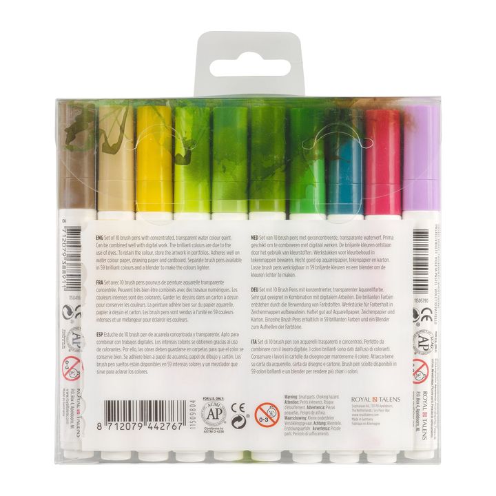 Στυλό ακουαρέλας Ecoline Brush Pen Botanic