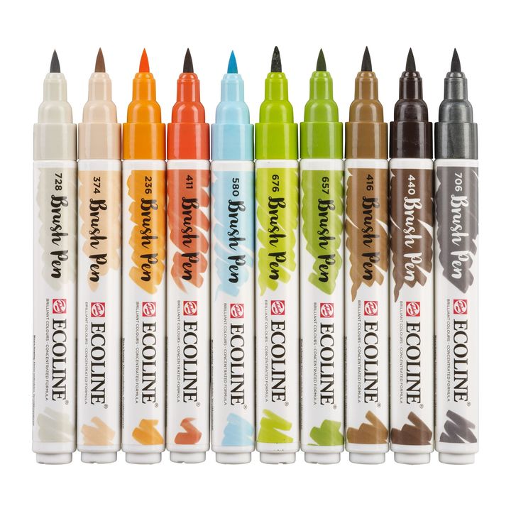 Στυλό ακουαρέλας Ecoline Brush Pen Architect