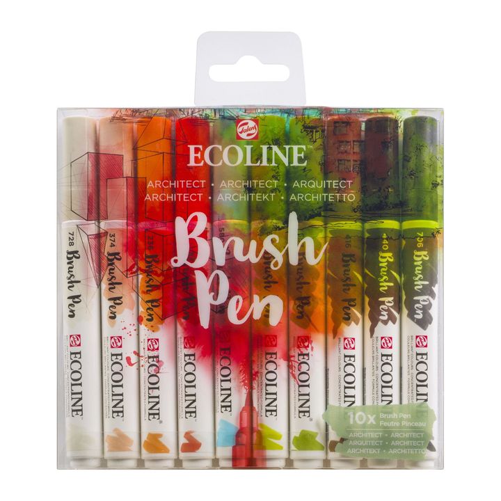 Στυλό ακουαρέλας Ecoline Brush Pen Architect