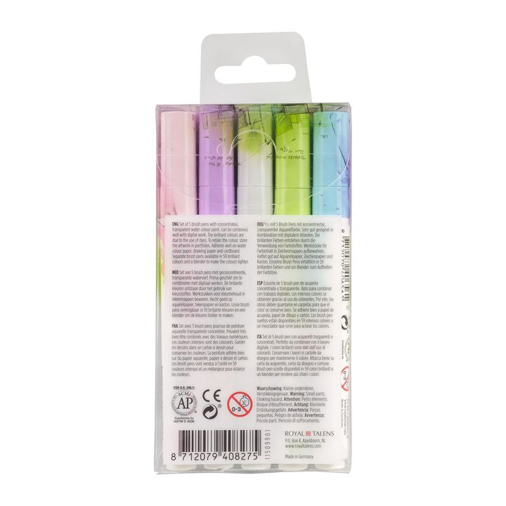 Στυλό ακουαρέλας Ecoline Brush Pen Pastel