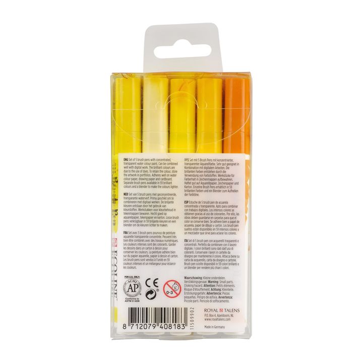Στυλό ακουαρέλας Ecoline Brush Pen Yellow