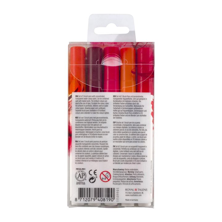 Στυλό ακουαρέλας Ecoline Brush Pen Red