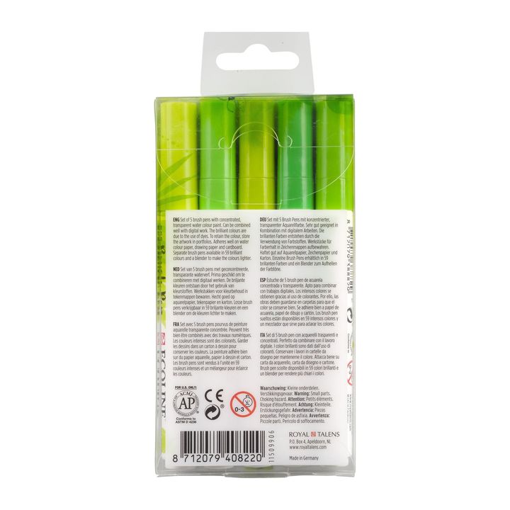 Στυλό ακουαρέλας Ecoline Brush Pen Green