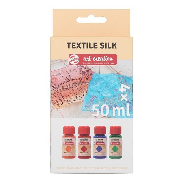 Χρώματα για μεταξί Art Creation Neon - σετ 4 x 50 ml