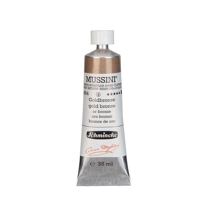 Λαδομπογιές Schmincke MUSSINI 35 ml – 864 χρυσό μπρονζέ