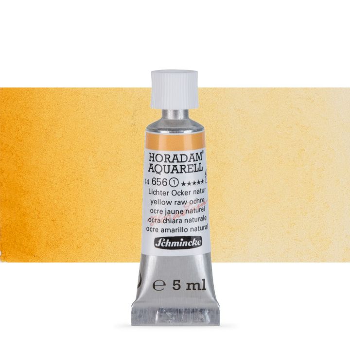 Χρώματα ακουαρέλας Schmincke Horadam σε σωληνάριο 5 ml – 656 Yellow Raw Ochre