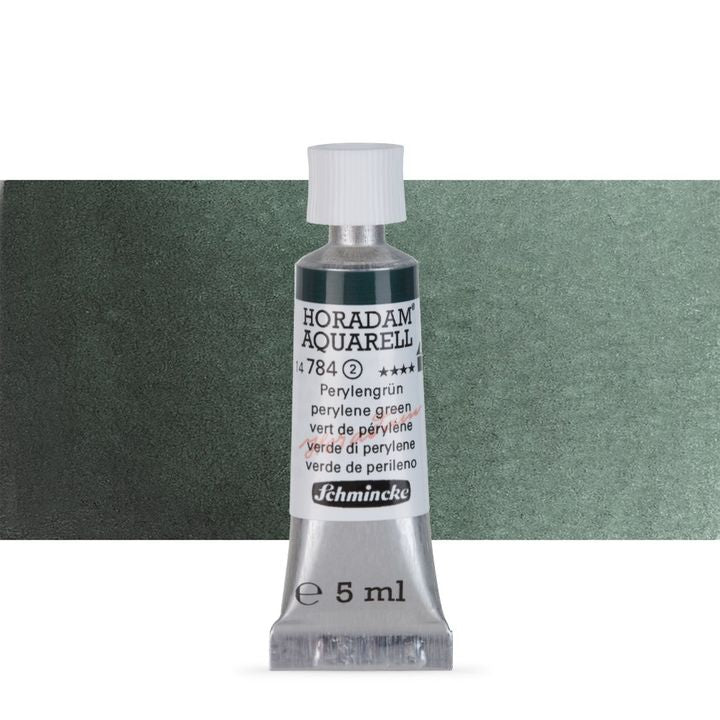 Χρώματα ακουαρέλας Schmincke Horadam σε σωληνάριο 5 ml – 784 Perylene Green