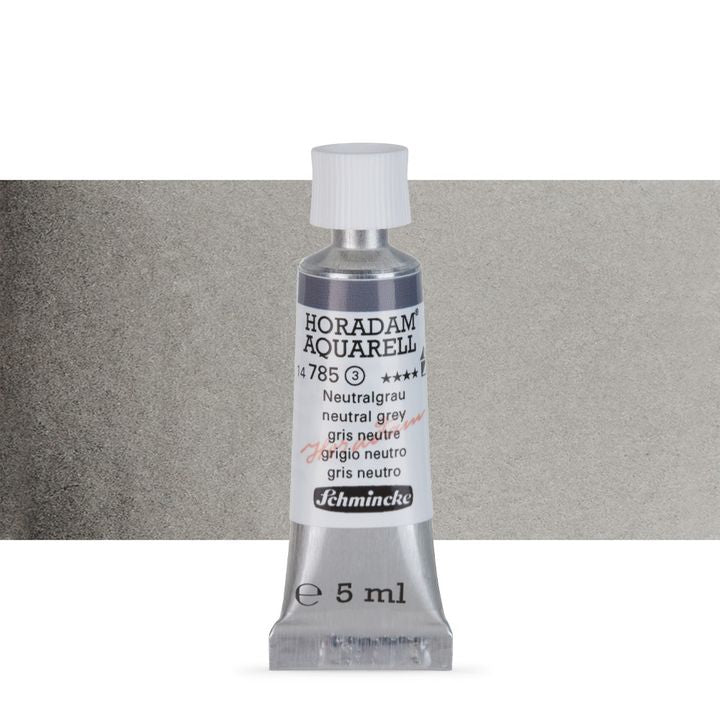 Χρώματα ακουαρέλας Schmincke Horadam σε σωληνάριο 5 ml – 785 Neutral Grey