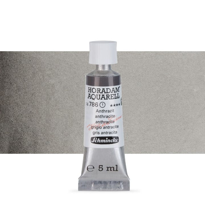 Χρώματα ακουαρέλας Schmincke Horadam σε σωληνάριο 5 ml – 786 Anthracite