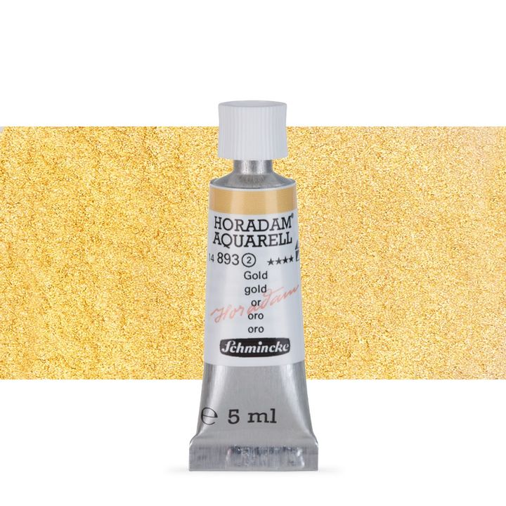 Χρώματα ακουαρέλας Schmincke Horadam σε σωληνάριο 5 ml – 893 Gold