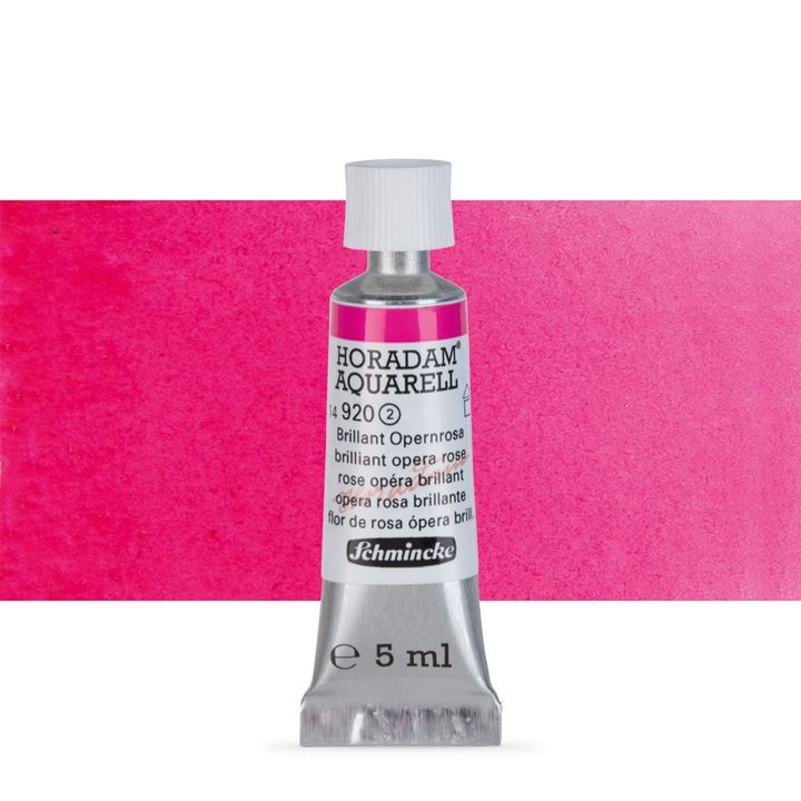 Χρώματα ακουαρέλας Schmincke Horadam σε σωληνάριο 5 ml – 920 Brilliant Opera Rose