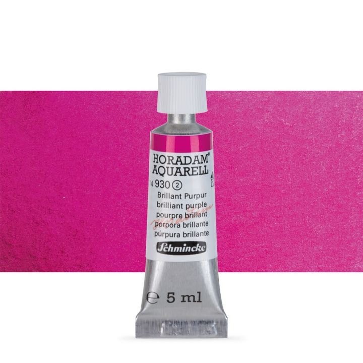 Χρώματα ακουαρέλας Schmincke Horadam σε σωληνάριο 5 ml – 930 Brilliant Purple