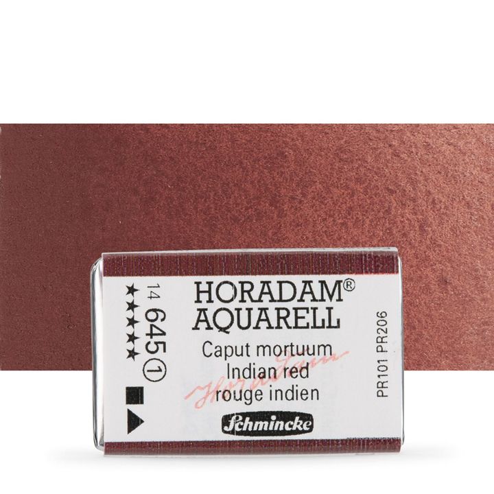 Κύβος ακουαρέλας Schmincke Horadam – 645 Indian Red
