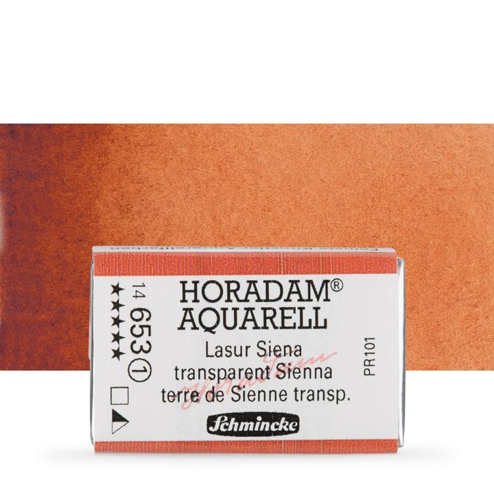 Κύβος ακουαρέλας Schmincke Horadam – 653 Transparent Sienna