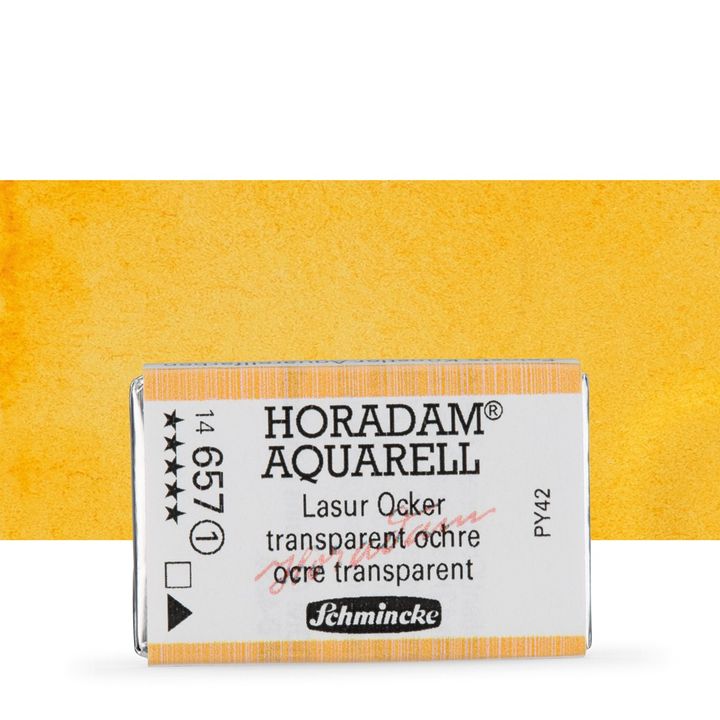 Κύβος ακουαρέλας Schmincke Horadam – 657 Transparent Ochre