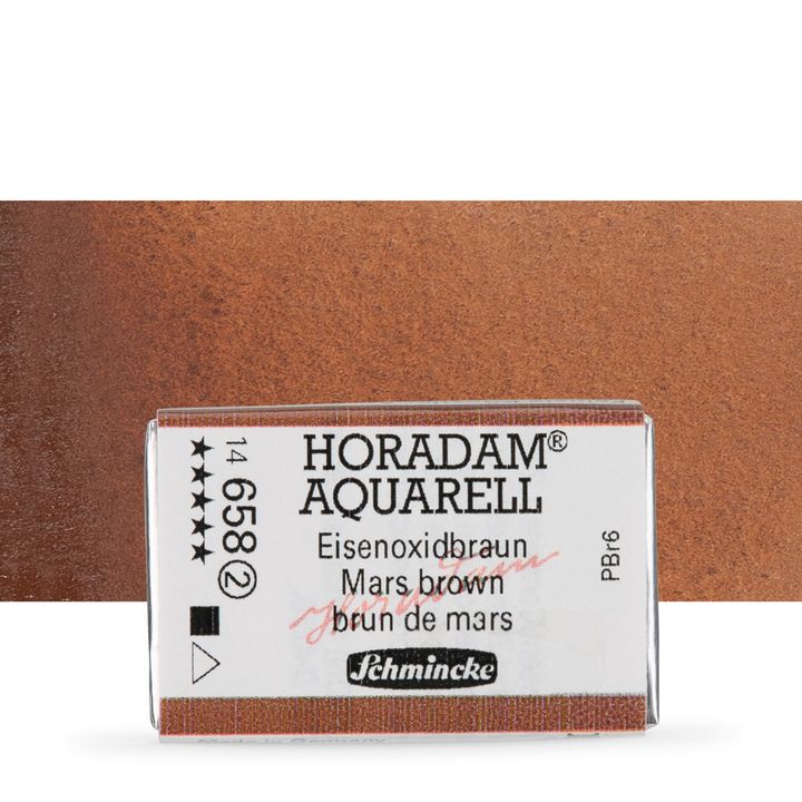 Κύβος ακουαρέλας Schmincke Horadam – 658 Mars Brown