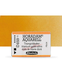 Κύβος ακουαρέλας Schmincke Horadam – 659 Titanium Gold Ochre