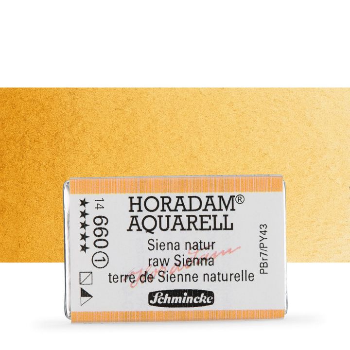 Κύβος ακουαρέλας Schmincke Horadam – 660 Raw Sienna