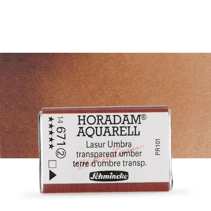 Κύβος ακουαρέλας Schmincke Horadam – 671 Transparent Umber