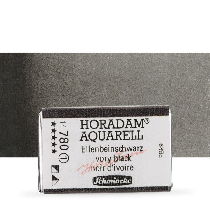 Κύβος ακουαρέλας Schmincke Horadam – 780 Ivory Black