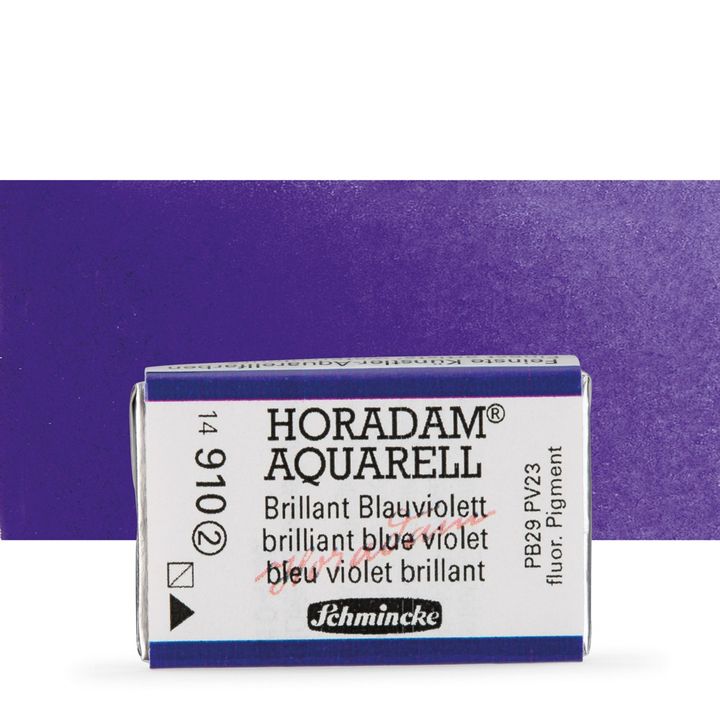 Κύβος ακουαρέλας Schmincke Horadam – 910 Brilliant Blue Violet