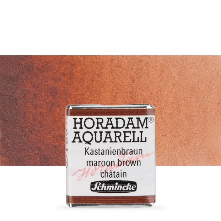Κύβος ακουαρέλας Schmincke Horadam – 651 Maroon Brown