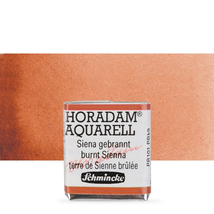Κύβος ακουαρέλας Schmincke Horadam – 661 Burnt Sienna