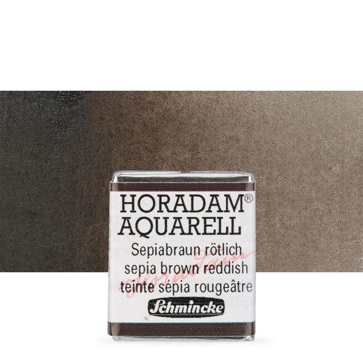Κύβος ακουαρέλας Schmincke Horadam – 662 Sepia Brown Reddish