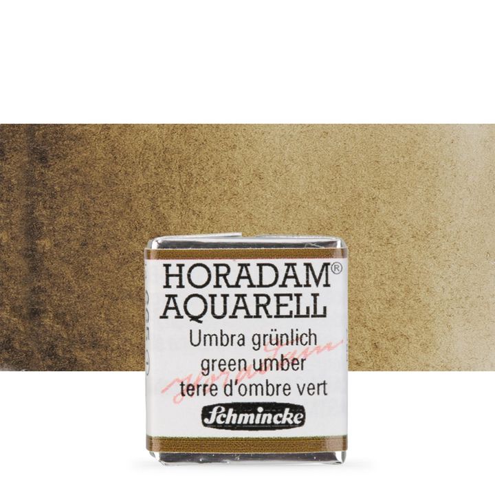 Κύβος ακουαρέλας Schmincke Horadam – 665 Green Umber