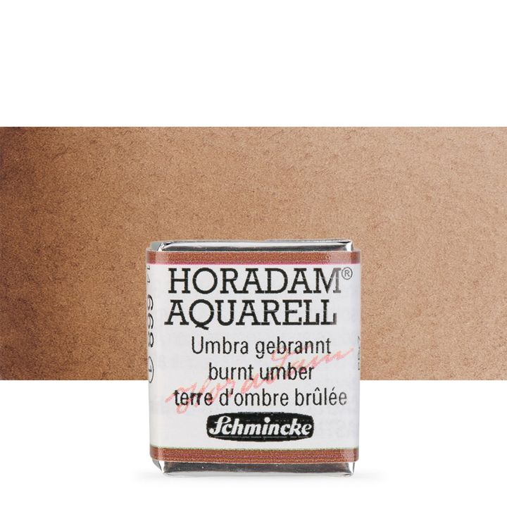 Κύβος ακουαρέλας Schmincke Horadam – 668 Burnt Umber