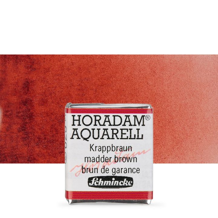 Κύβος ακουαρέλας Schmincke Horadam – 670 Madder Brown