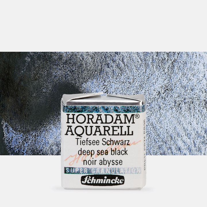 Κύβος ακουαρέλας Schmincke Horadam – 955 Deep Sea Black