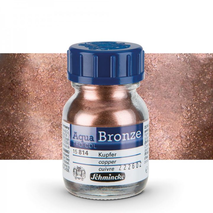 Μεταλλική σκόνη Aqua-Bronze Schmincke 20 ml – 15 814 Χαλκός
