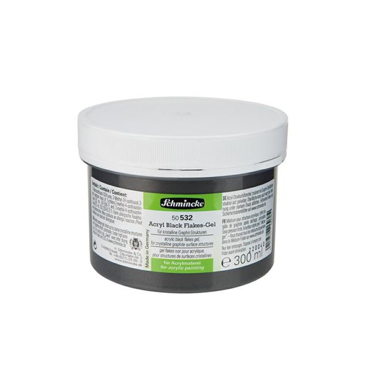 Schmincke Μαύρη πάστα δομής για ακρυλικό 300 ml