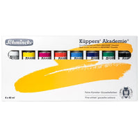 Σετ βασικών χρωμάτων γκουάς Schmincke AKADEMIE 8 x 60 ml