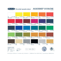 Σετ χρωμάτων γκουάς Schmincke AKADEMIE 10 x 60 ml