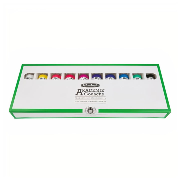 Σετ χρωμάτων γκουάς Schmincke AKADEMIE 10 x 60 ml