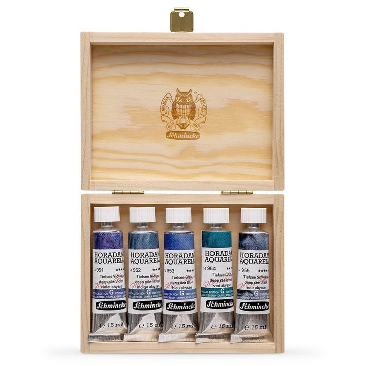 Σετ χρωμάτων ακουαρέλας σε σωληνάρια Schmincke Super Granulation 5x15ml